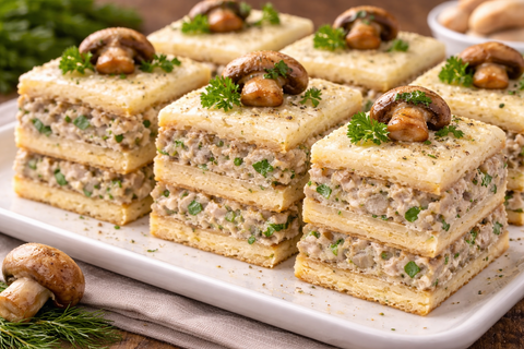 Гости думают, что это десерт — а внутри сюрприз: закуска, которая всех удивляет