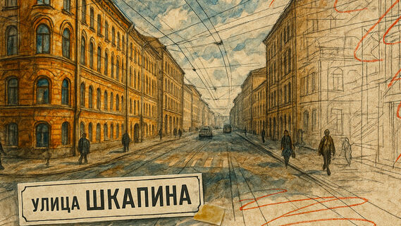 Улица у Балтийского вокзала