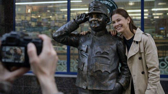 Памятник Швейку 