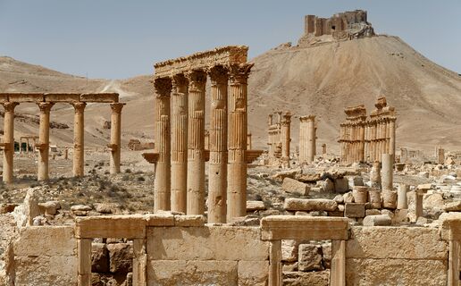 Россия и Сирия возрождают Триумфальную арку: реставраторы Петербурга спасут символ Пальмиры