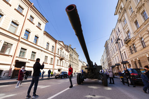 Петербург готовится к Параду Победы: даты первых репетиций определены