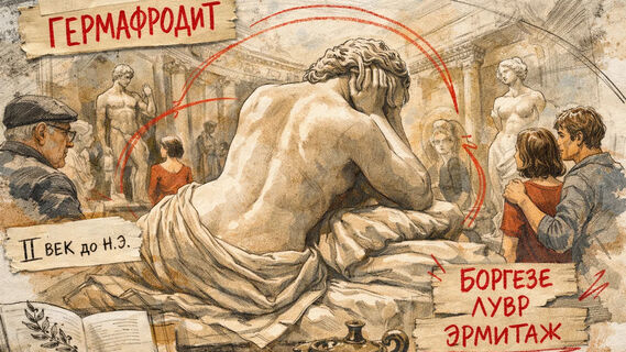 «Спящего Гермафродита» прятали от европейцем, зато нам показывают «во всей красе»: самая провокационная статуя Эрмитажа