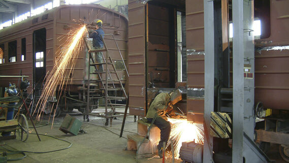 Больница для вагонов метро