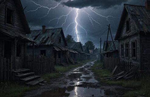 Жуткое место: Куда пропали жители этой деревни в РФ: Побросали дома и вещи