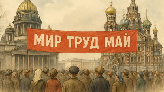 Тракторы, газеты и субботники: что произошло 1 мая в истории Петербурга