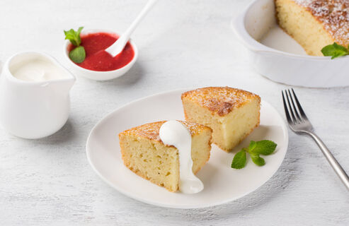Легкий и воздушный йогуртовый торт: никакой муки – просто тает во рту