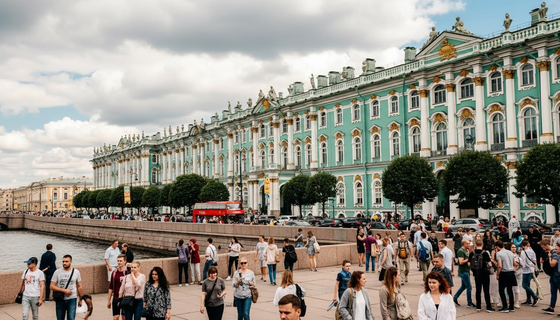Когда был возведён Зимний дворец в Санкт-Петербурге?