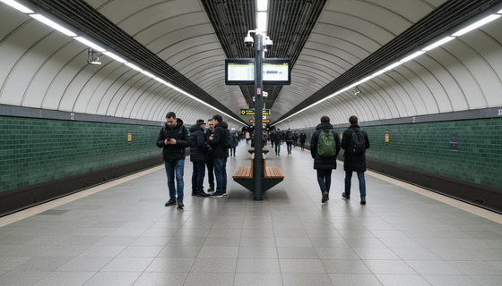 метро, станция