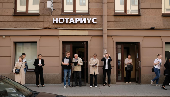 вывеска, нотариус