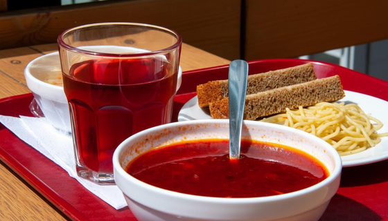 борщ, компот