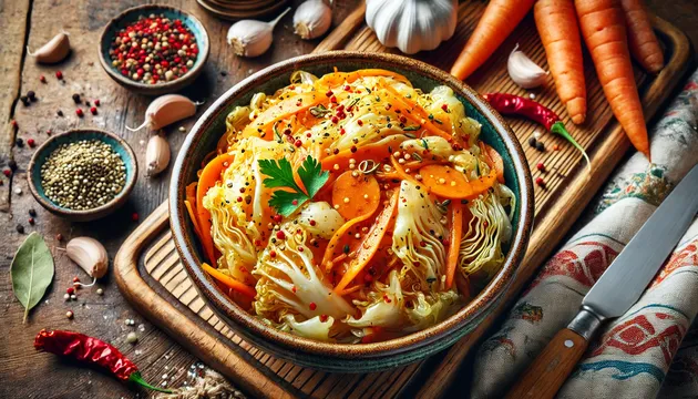 Закуска с восточным акцентом: маринуем капусту так, как это делают в Корее