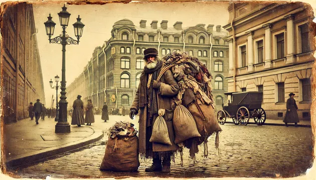 Ходили по домам и работали в окрестностях Сенного рынка: кого в Петербурге называли «шурум-бурум»