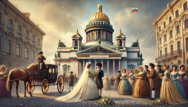 Шашлык, мед и навоз на счастье: необычные древние свадебные традиции Петербурга