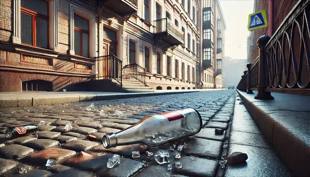 Бутылка прилетела прямо в голову: петербуржец частично лишился слуха после хулиганской выходки незнакомца