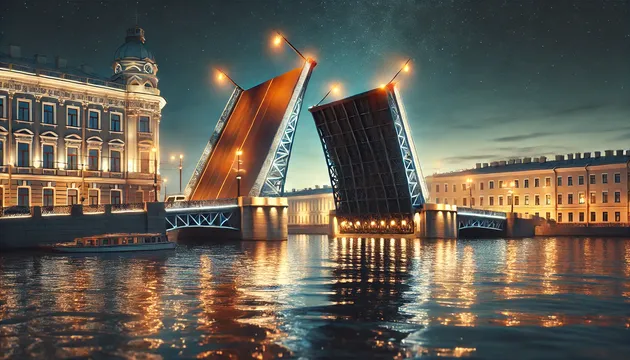 График развода мостов в Санкт-Петербурге: когда стоит ехать в город туристу