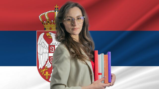 Эти русские слова есть и в сербском языке, но значения совсем разные