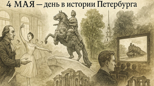 Императоры, кино и борьба за права женщин: что случилось 4 мая в истории Петербурга