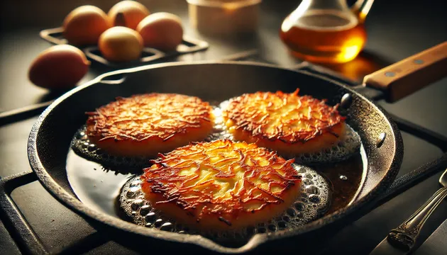 Будут не только вкусными, но и красивыми: всего 4 хитрости и драники не потемнеют во время жарки
