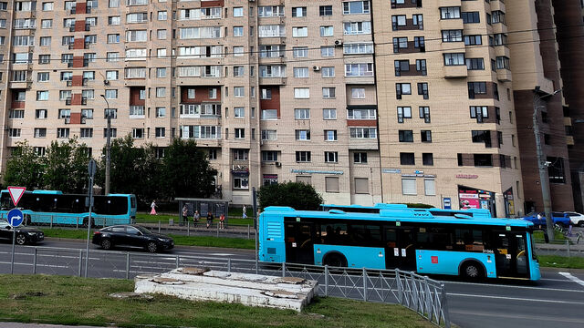 Не поделили место: в Петербурге таксист чуть не задушил водителя автобуса