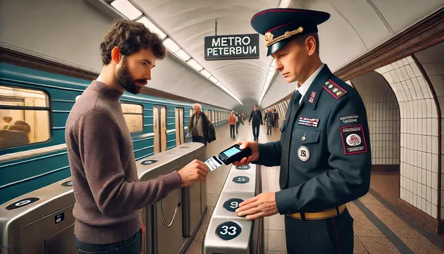 Прикладывают к терминалу, что-то нажимают: как контролер проверяет оплату проезда картой