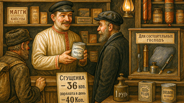Сгущенка и «Магги»: что ели и чем пользовались в царском Петербурге в 1904 году