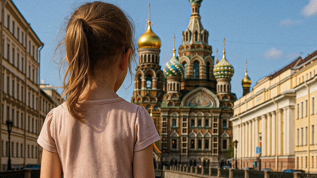 Пугал только снег: «девочка с маской Бетмена» вернулась в Петербург