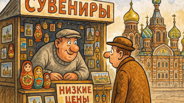 От Императорского фарфора до котов с Уделки: где купить аутентичные сувениры Петербурга, не разорившись