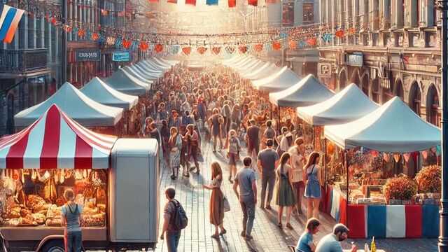 Стоянка под запретом: на каких улицах Петербурга организуют ярмарки и гуляния