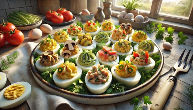 Идеальная закуска на один зубок: запомните ТОП-5 вкуснейших начинок, чтобы нафаршировать ими яйца