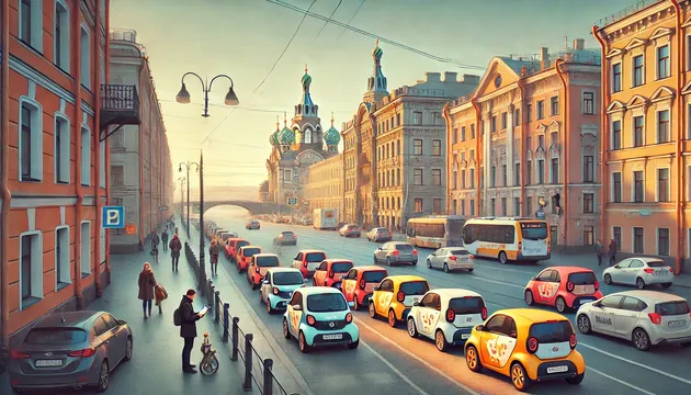 Цены, автомобили, нововведения: каршеринг в Петербурге в 2025 году