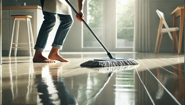 Как легко продезинфицировать полы дома: доступный метод с поваренной солью