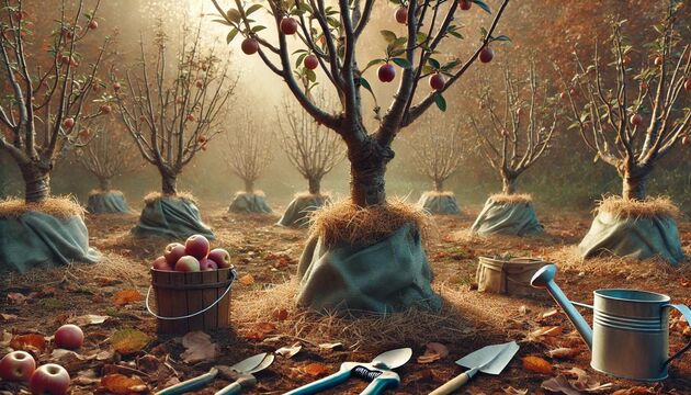 Не знаете, с чего начать? Вот пошаговая инструкция, как подготовить плодовые деревья к зиме