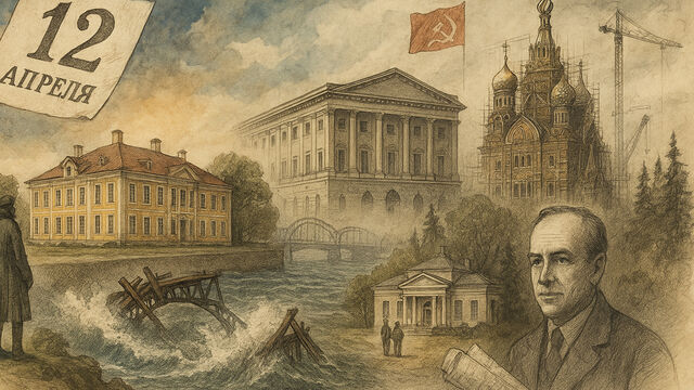 Лед тронулся… и мост смыло: календарь необычных событий, которые произошли 12 апреля в истории Петербурга