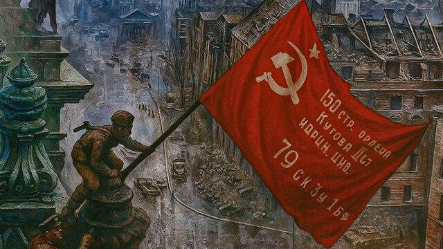 Реликвия, изготовленная в полевых условиях: где хранится Знамя Победы, ставшее символом конца Великой Отечественной войны