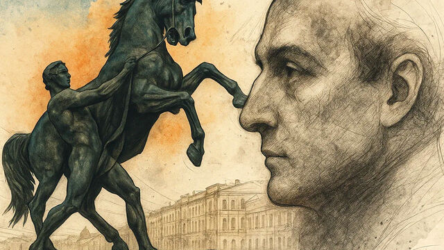 Почему туристы заглядывают под скакуна на Аничковом мосту?
