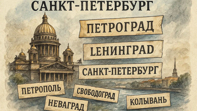 Град Петров, город Ленина, Северная Венеция и Неваград? Как Петербург искал свое имя