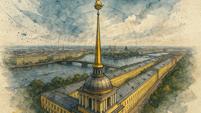 Адмиралтейство: шпиль, кораблик и архитектура Захарова – главные символы морской столицы