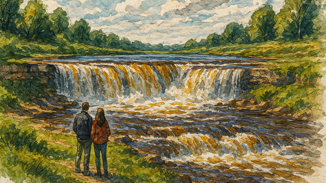 Саблинские водопады: маленькие чудеса ленинградской природы, где шумит вода и дышит история