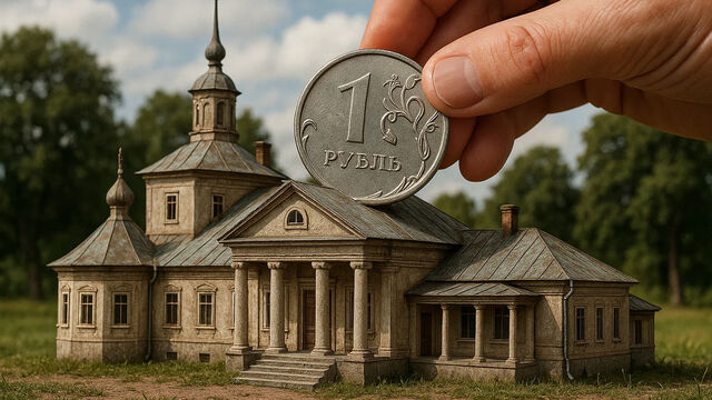 Историческое наследие за 1 рубль: в Ленинградской области можно купить кусочек прошлого за копейки