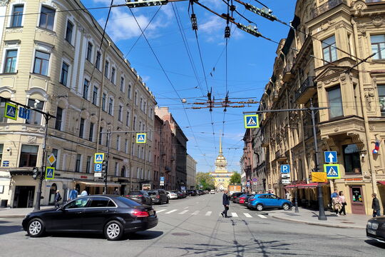 Петербург идет наискосок: где в Северной столице появится диагональный пешеходный переход 