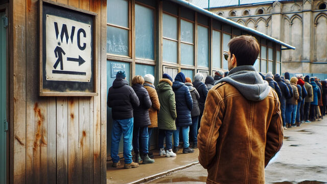 Самые странные общественные туалеты Петербурга — от клумбы-писсуара до двух унитазов в ресторане (часть 2)