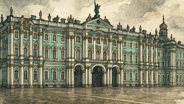 13 слоев краски: какие секреты скрывает Зимний дворец