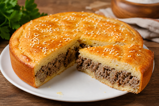 Не пирог, а настоящий царь стола: без замеса теста — проще и вкуснее не бывает