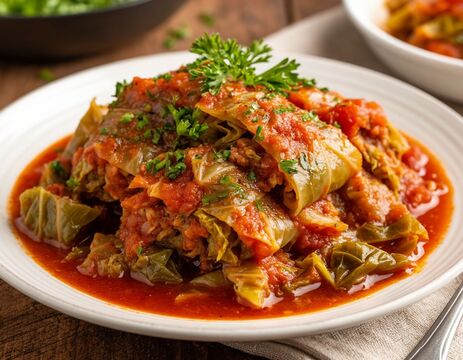 Такой ужин выручит всегда: самые вкусные ленивые голубцы в духовке — справятся даже начинающие кулинары