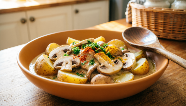 Съели всю картошку с грибами за раз: вкуснейший и простой рецепт в мультиварке