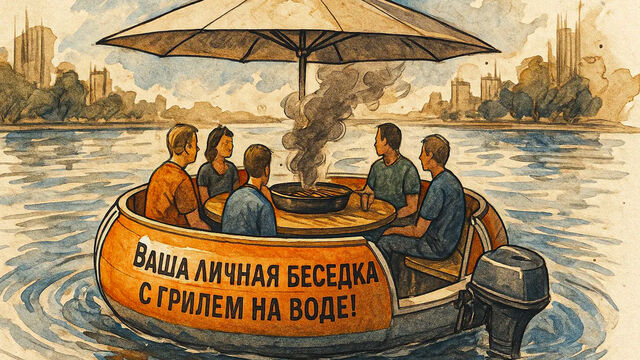«На «бухлоходе» музыка играет»: что за плавучие шашлычные и почему они захватили Петербург