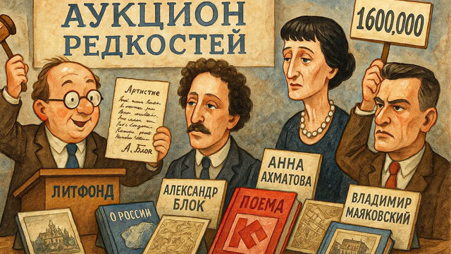1,6 миллиона за «закорючку»: в России выставят на торги листок Блока с уникальным артефактом