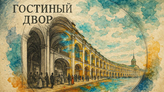 Торговые ряды Гостиного Двора: история старейшего универмага России — как он менялся и что в нем продавали?