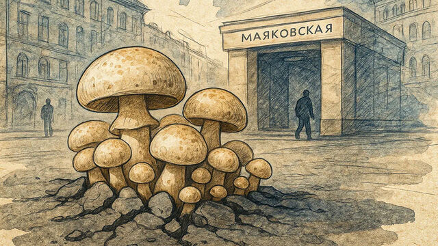 «Картошку пора сажать на Невском проспекте»: как грибы разрушили асфальт в центре Петербурга