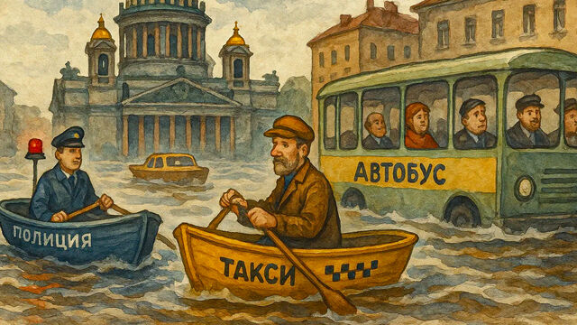 Циклон «Вейт» атакует Петербург: Ленобласть затоплена, реки выходят из берегов — что будет дальше